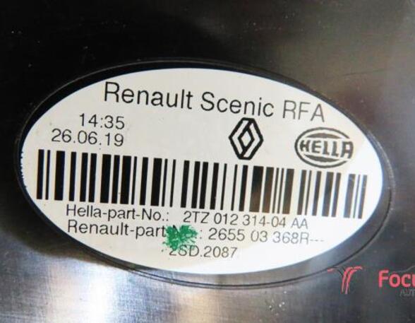 Combination Rearlight RENAULT Grand Scénic IV (R9), RENAULT Scénic IV (J9)