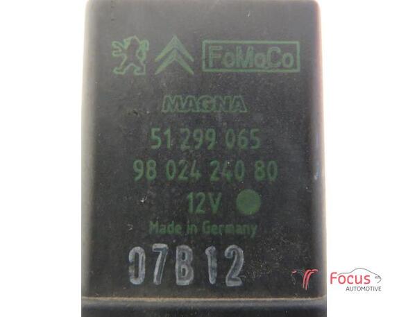Glow Plug Relay Preheating PEUGEOT 308 I (4A, 4C), PEUGEOT 308 SW I (4E, 4H)