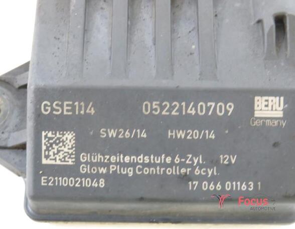 Glow Plug Relay Preheating MERCEDES-BENZ C-Klasse (W204)