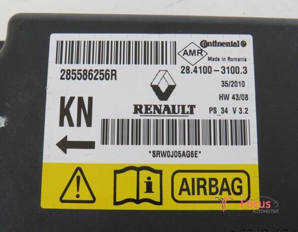 P18689481 Steuergerät Airbag RENAULT Scenic III (JZ) 285589605R