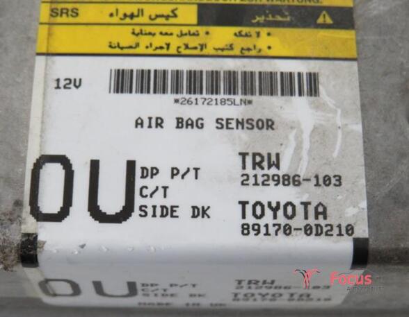 Regeleenheid airbag TOYOTA Yaris (KSP9, NCP9, NSP9, SCP9, ZSP9)