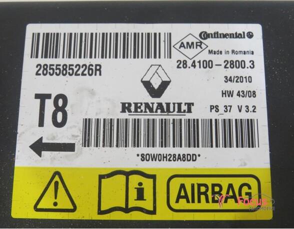 P13489612 Steuergerät Airbag RENAULT Megane III Grandtour (Z) 285585226R