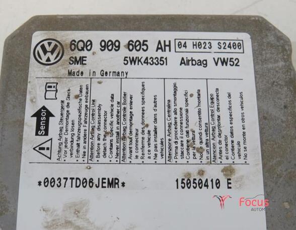 Regeleenheid airbag VW Caddy III Kasten/Großraumlimousine (2CA, 2CH, 2KA, 2KH)