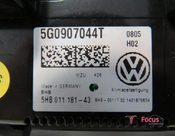P9199506 Heizungsbetätigung (Konsole) VW Golf VII Variant (5G) 5G0907044T