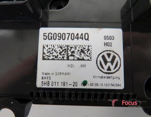 P10839736 Heizungsbetätigung (Konsole) VW Golf VII (5G) 5G0907044Q