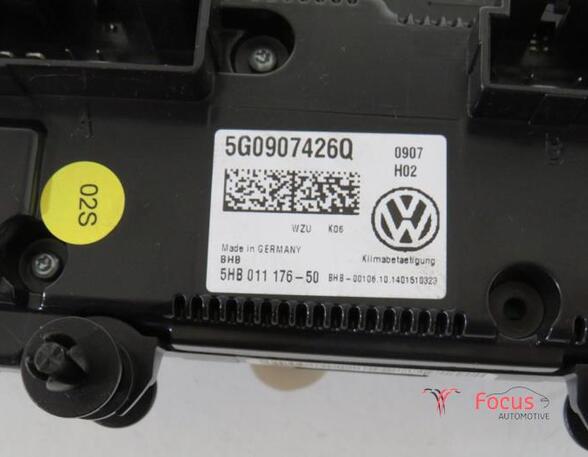 P16805307 Heizungsbetätigung (Konsole) VW Golf VII (5G) 5G0907426AM