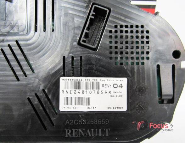 Tachometer (Revolution Counter) RENAULT Megane III Coupe (DZ0/1)