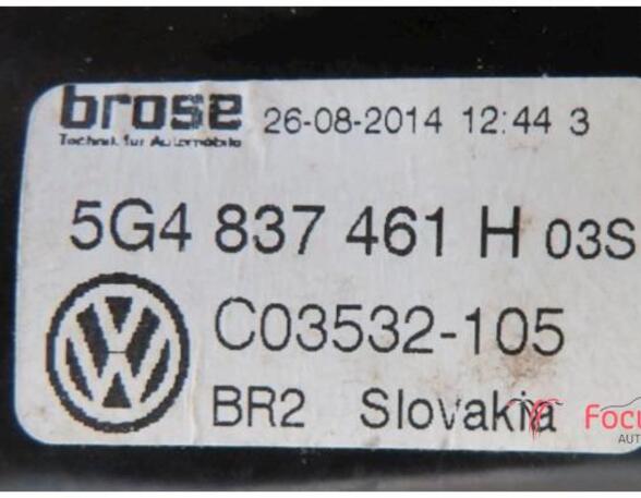 Raambedieningsmechanisme VW Golf VII (5G1, BE1, BE2, BQ1)