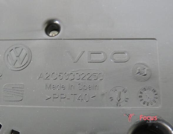 P19693888 Instrumentenkombination VW Polo V (6R, 6C) A2C53332250