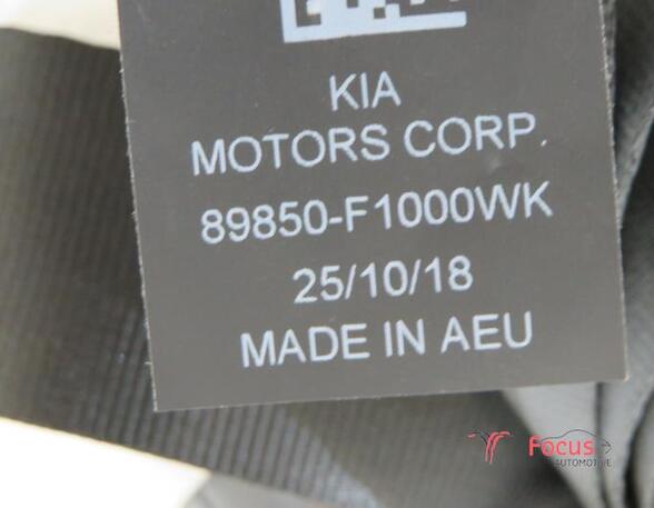 Safety Belts KIA Sportage (QL, QLE)
