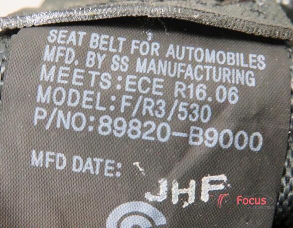 Safety Belts HYUNDAI i10 (BA, IA)