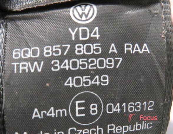 Safety Belts VW Polo (9N), VW Polo Stufenheck (9A2, 9A4, 9A6, 9N2)