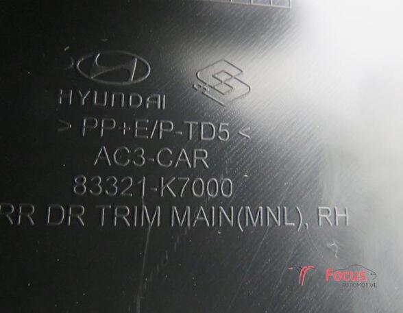Door Card (Door Panel) HYUNDAI i10 (AC3, AI3)