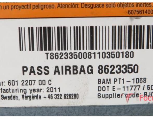 P19238456 Airbag Beifahrer VOLVO V50 (545) 8623350