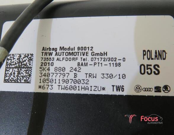 P20463395 Airbag Sitz VW Golf VI (5K) 5K4880242