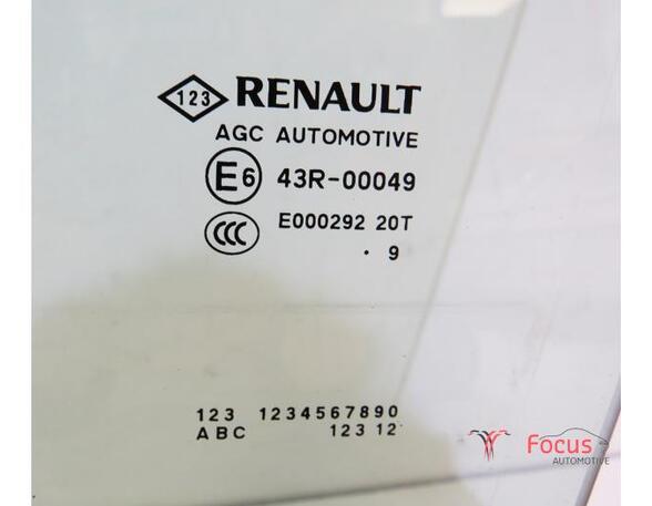 Door Glass RENAULT Grand Scénic IV (R9), RENAULT Scénic IV (J9)