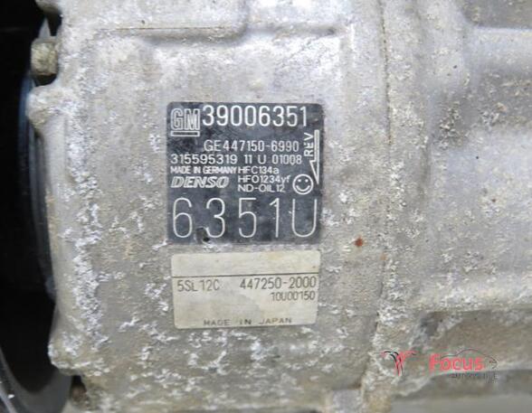 Air Conditioning Compressor OPEL Corsa E (--)