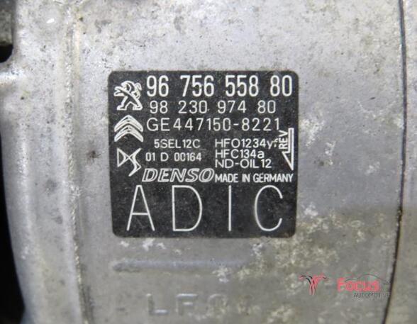 Air Conditioning Compressor PEUGEOT 5008 II (M4, MC, MJ, MR)
