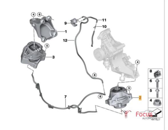 Engine Mount Bracket BMW 1er (F20)