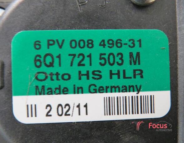 P10279633 Sensor für Drosselklappenstellung VW Polo V (6R, 6C) 6Q1721503M