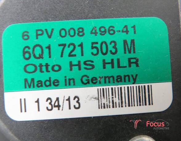 P11091028 Sensor für Drosselklappenstellung SKODA Fabia II (5J) 6Q1721503M