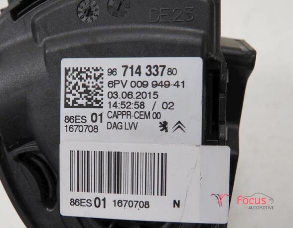 P12111337 Sensor für Drosselklappenstellung PEUGEOT 2008 9671433780