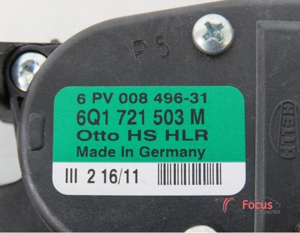 P14739360 Sensor für Drosselklappenstellung VW Polo V (6R, 6C) 6Q1721503M