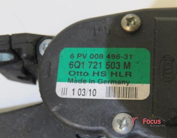 P17393211 Sensor für Drosselklappenstellung VW Polo V (6R, 6C) 6Q1721503M