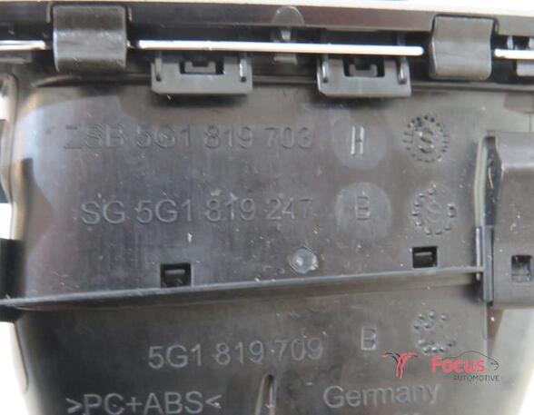 Dashboard ventilation grille VW Golf VII Variant (BA5, BV5)