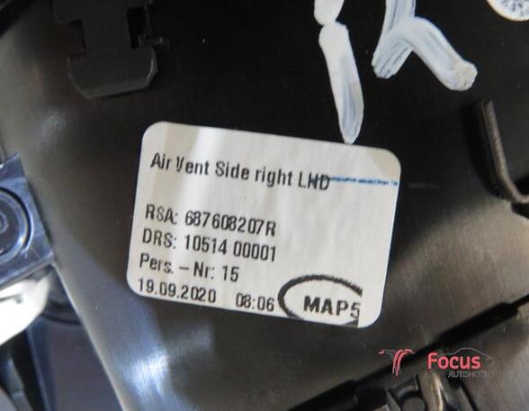 Dashboard ventilatierooster RENAULT Clio V (BF)