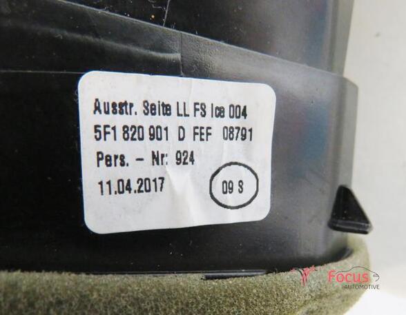 P18038919 Lüftungsgitter Armaturenbrett SEAT Leon (5F) 5F1820901D