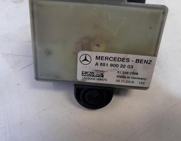 Relais gloeisysteem (voorverwarmen) MERCEDES-BENZ CLA Coupe (C117)