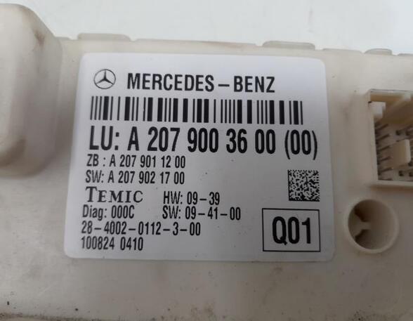 P19663332 Steuergerät MERCEDES-BENZ E-Klasse Coupe (C207) A2079003600