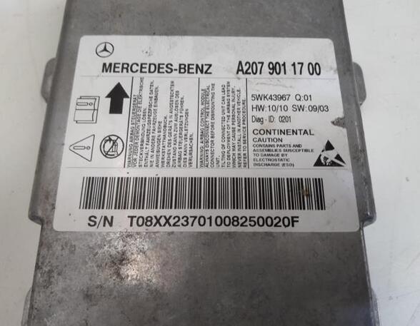 Regeleenheid airbag MERCEDES-BENZ E-Klasse Coupe (C207)
