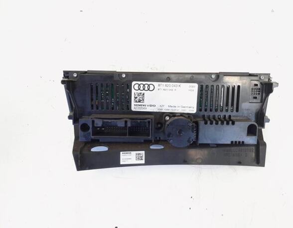 Heating & Ventilation Control Assembly AUDI A5 (8T3)