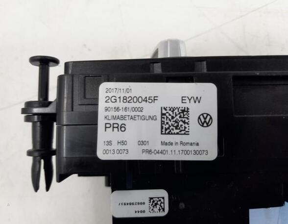 P20220198 Heizungsbetätigung (Konsole) VW Polo VI (AW) 2G1820045F