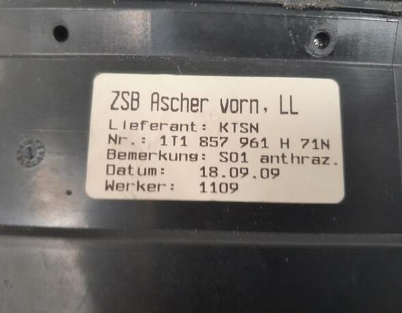 P17621398 Aschenbecher VW Touran I (1T1) 1T1857961