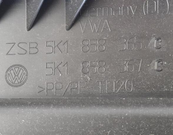 P20075980 Schalttafeleinsatz VW Golf VI (5K) 5K1858365