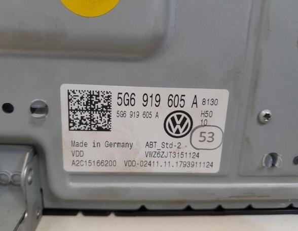 P20288778 Multifunktionsanzeige VW Polo VI (AW) 5G6919605A