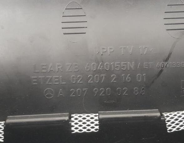 P19981515 Lautsprecherblende MERCEDES-BENZ E-Klasse Coupe (C207) A2079200286
