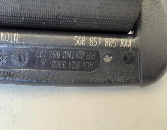 Safety Belts VW Golf VII (5G1, BE1, BE2, BQ1)