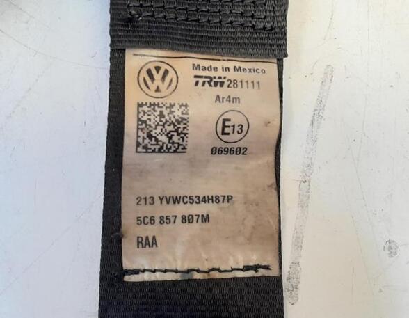 Safety Belts VW Jetta IV (162, 163, AV2, AV3)