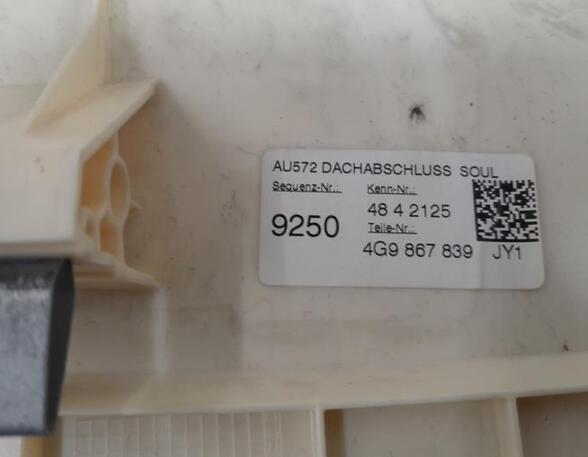 P20170207 Verkleidung Dachrahmen AUDI A6 Avant (4G, C7) 4G9867839