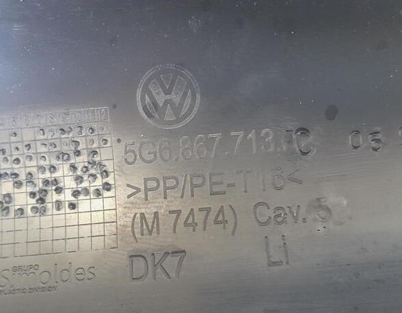Interior Tailgate Trim Panel VW Golf VII (5G1, BE1, BE2, BQ1)