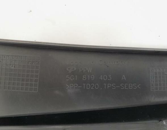 Scuttle Panel (Water Deflector) VW Golf VII (5G1, BE1, BE2, BQ1)