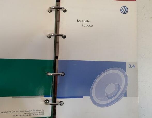 Handleiding VW Golf V (1K1)