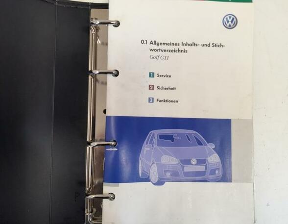 P18867624 Bordbuch VW Golf V (1K)