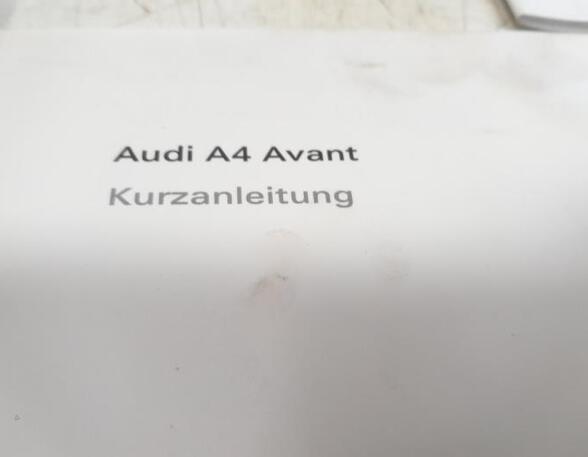 Handleiding AUDI A4 Allroad (8KH, B8), AUDI A4 Avant (8K5, B8)