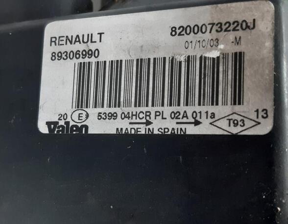 P17667127 Hauptscheinwerfer links RENAULT Megane II Coupe/Cabriolet (M) 82000732