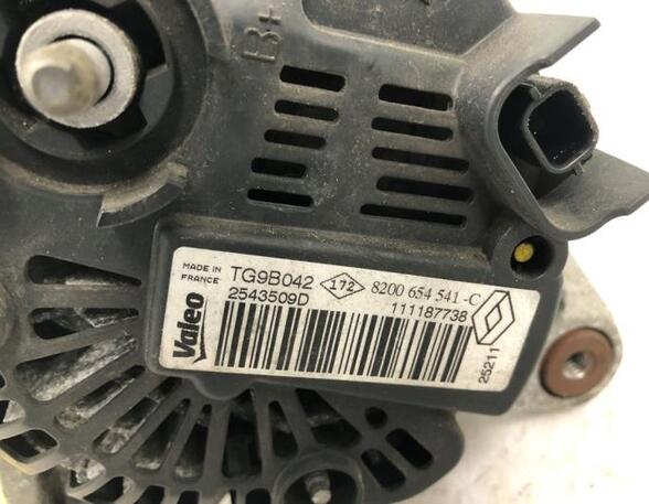 Alternator RENAULT Twingo II (CN0)